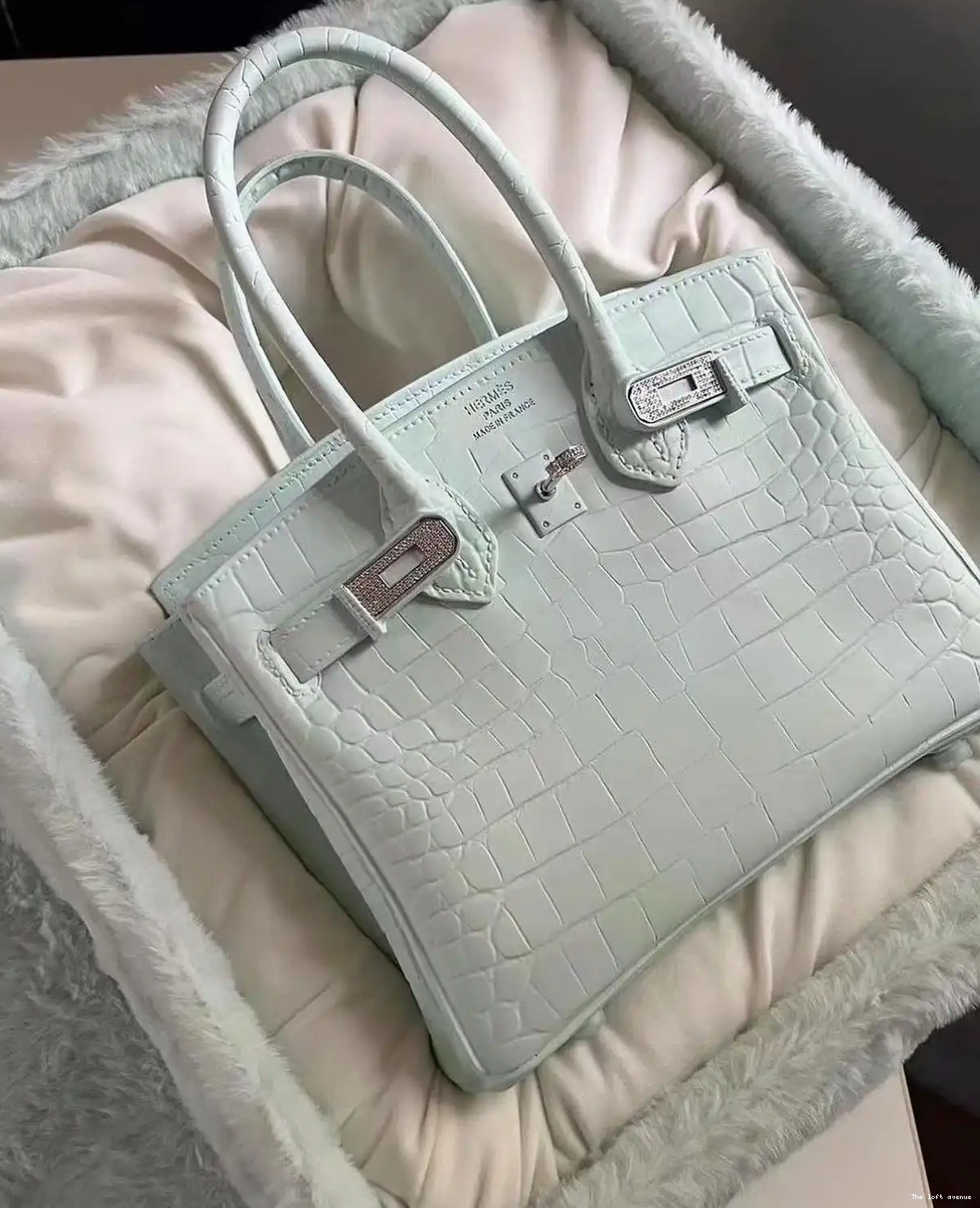 BIRKIN CUSTOM FLOWER BAG VASE 0616